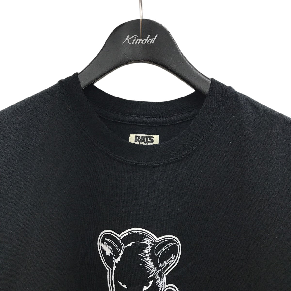 RATS(ラッツ) ラットマンTシャツ25SPT-0501 25SPT-0501 ブラック