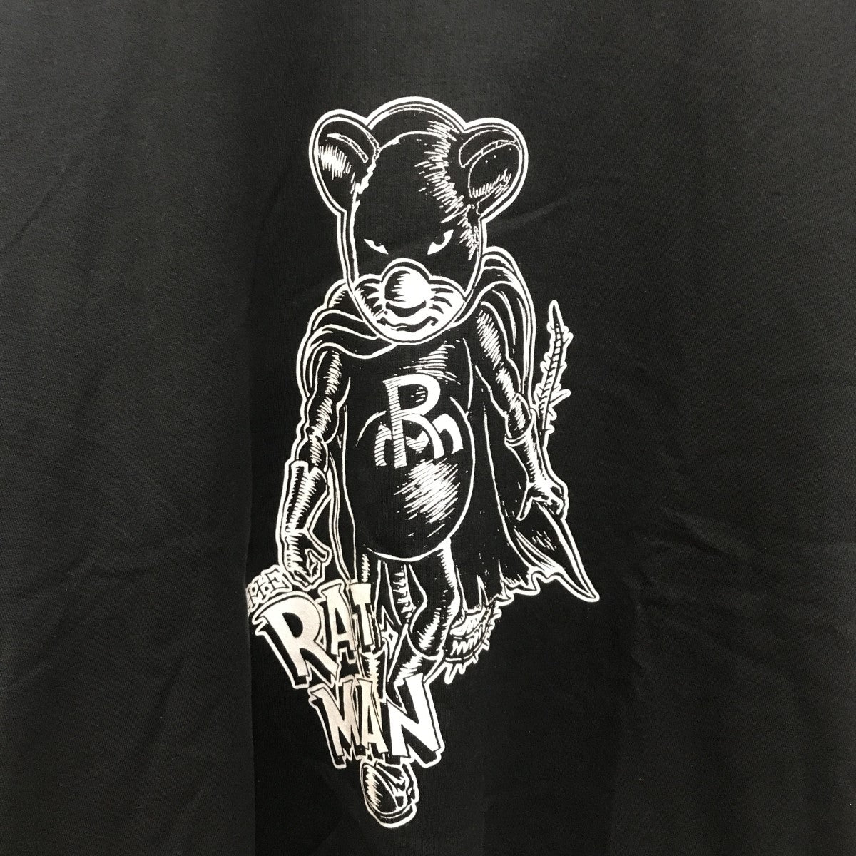 RATS(ラッツ) ラットマンTシャツ25SPT-0501 25SPT-0501 ブラック