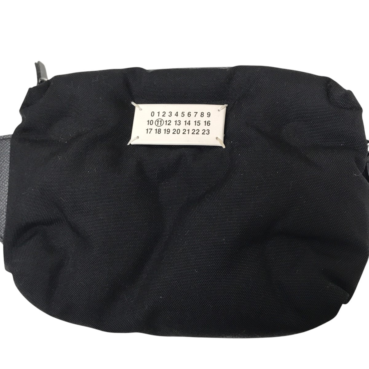 Maison Margiela ブラックボディバッグ MM6 エムエムシックス マルジェラ JAPANESE CROSSBODY BAG