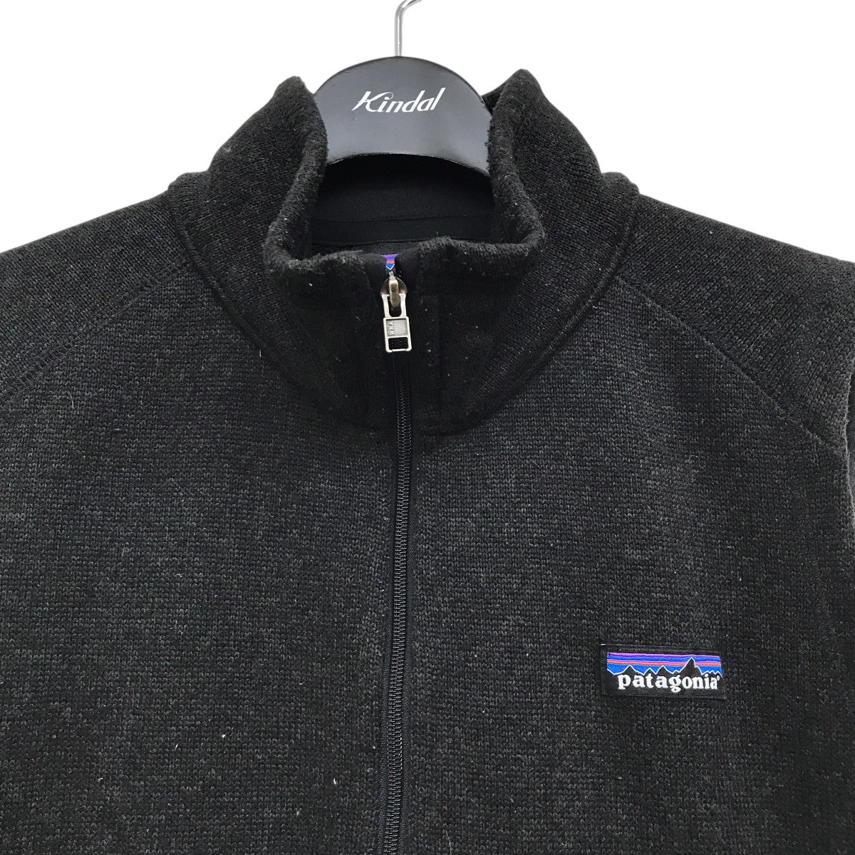 【パタゴニア】フリースベスト　ベターセーター　黒　XL ワンポイントロゴ　美品f eaa591979_01.jpg