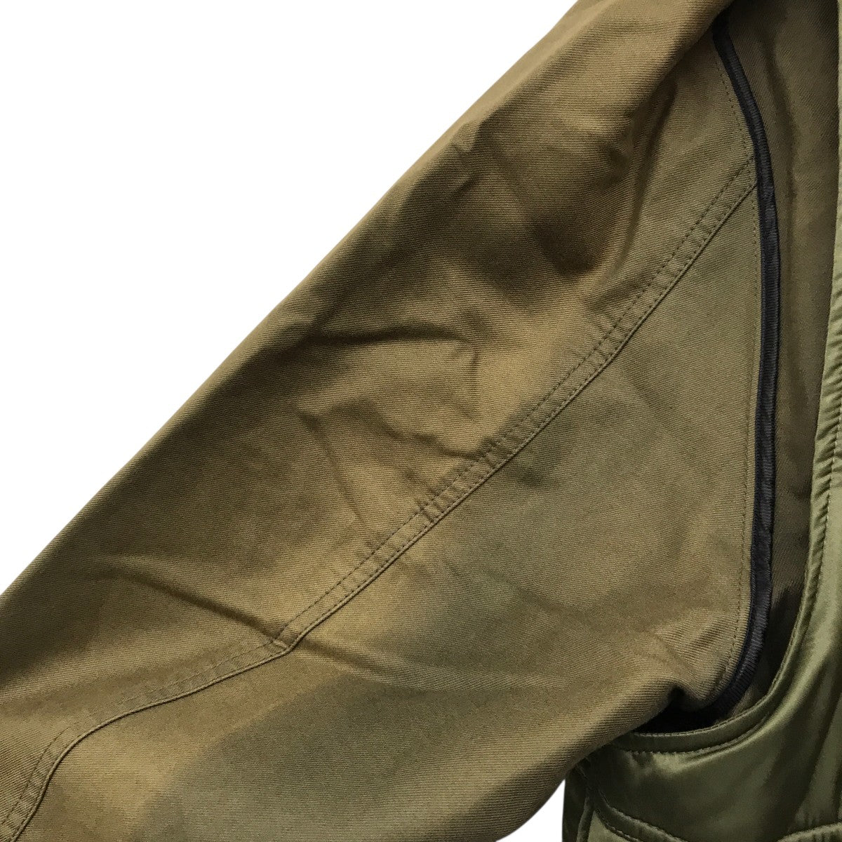 UNISEX VEST LAYERED INSIDE-OUT COATコートawa642u