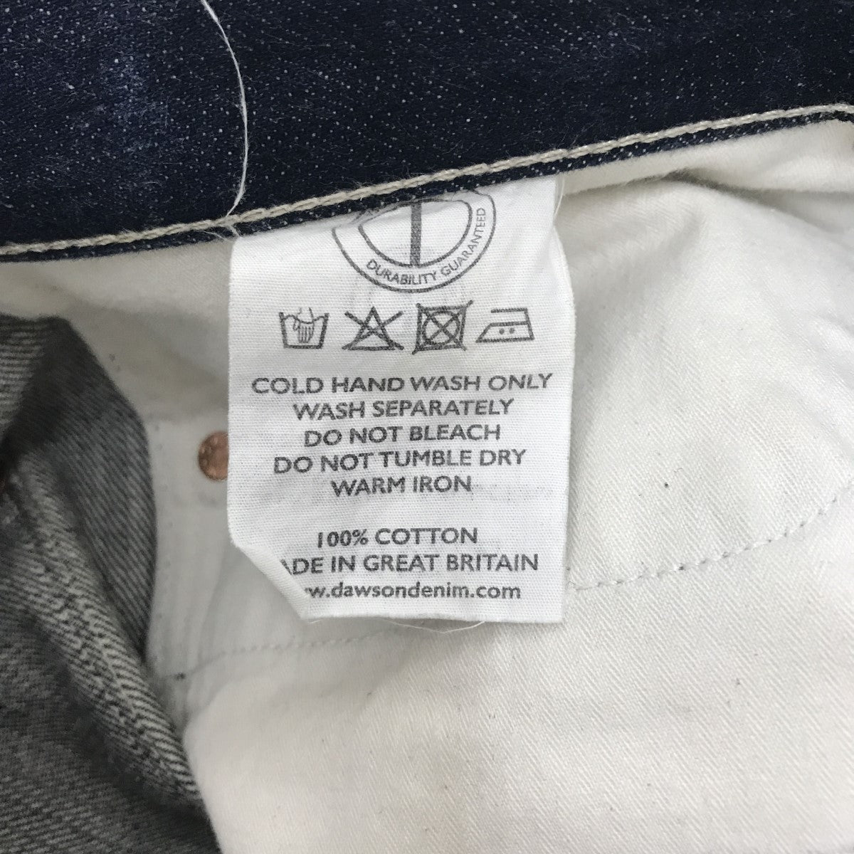 希少　新品同様　ドーソンデニム　dawson denim 2ndタイプ　サイズS 希少 新品同様 ドーソンデニム dawson denim 2ndタイプ サイズS