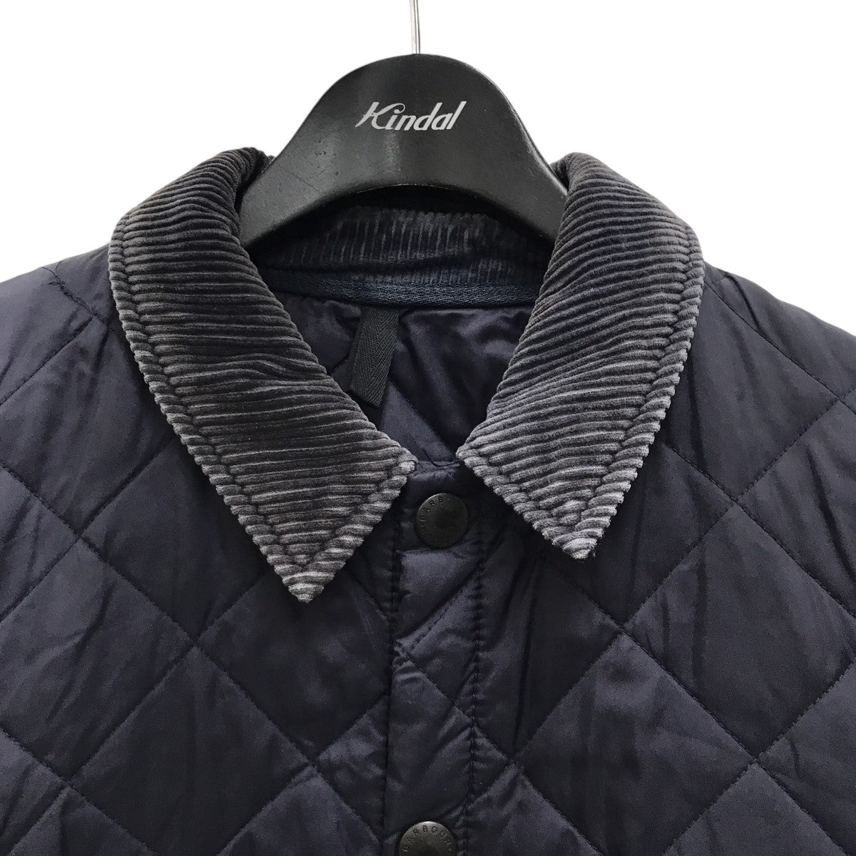 Greyson キルティングジャケット ネイビー M（L） Barbour(バーブァー) キルティングジャケットキルティング