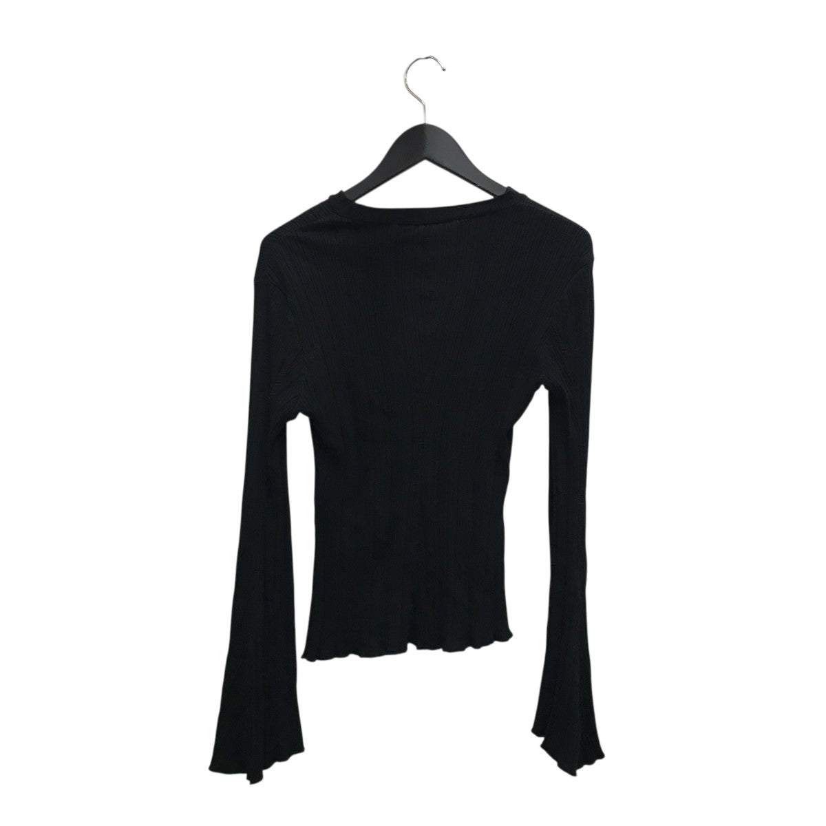 mame kurogouchi(マメクロゴウチ) ]Crew Neck Ribbed Jersey Top