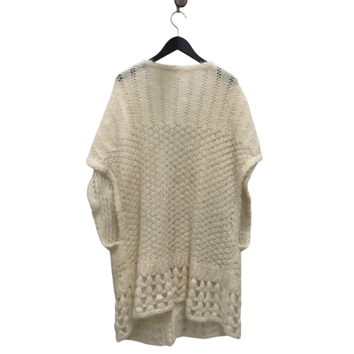 Floral Mohair Knitted CardiganポンチョニットMM20FW-KN006