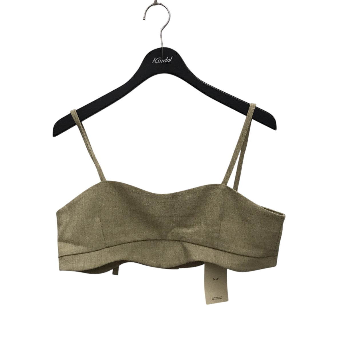 eaphi wave short bustier ビスチェ Eaphi wave short bustier ivory エフィ ビスチェ
