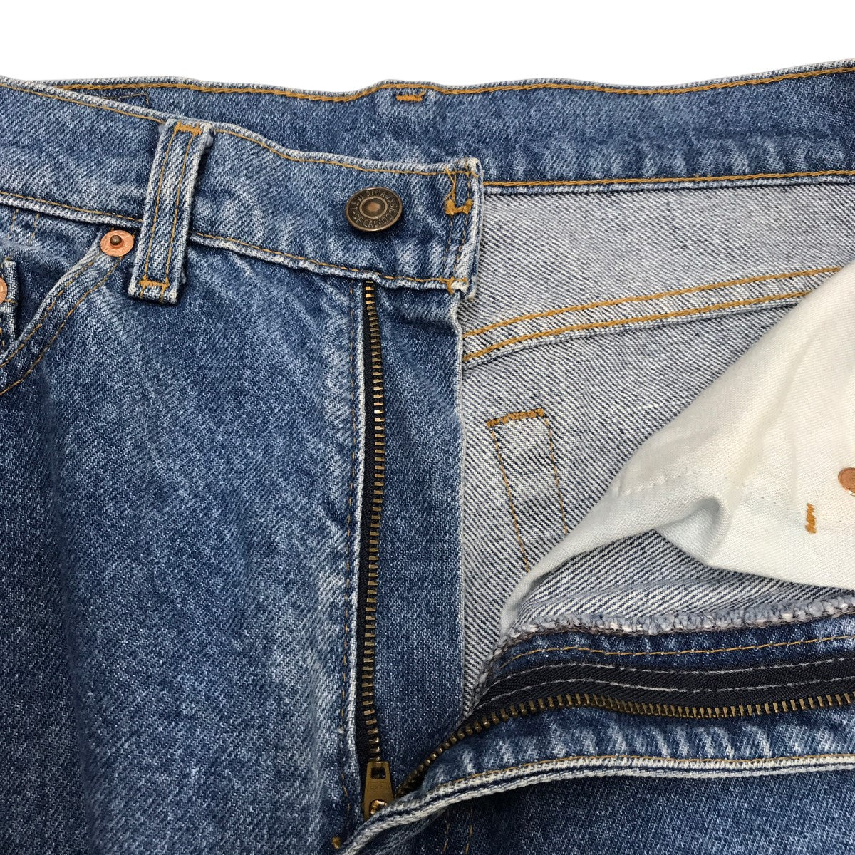 【アメリカ製、テーパード】Levi's 610-0217 古着ブルーデニム青 LEVI'S(リーバイス) USA製デニムパンツ610-0217 610-0217 ブルー