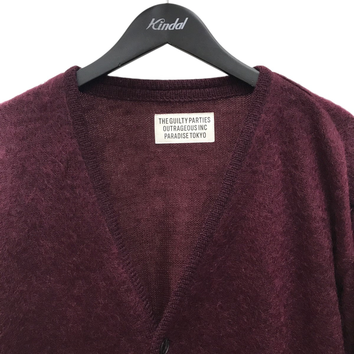 WACKO MARIA(ワコマリア) カーディガン ボルドー サイズ L｜【公式