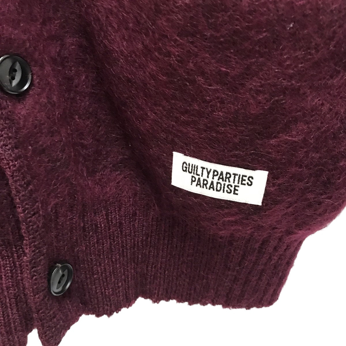 WACKO MARIA(ワコマリア) カーディガン ボルドー サイズ L｜【公式