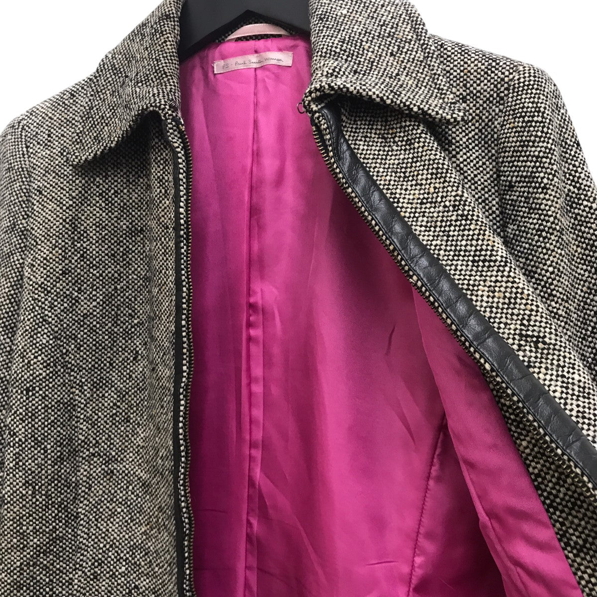 Paul Smith レディース コート Moon ツイード 英国製生地　送料込 Paul Smith レディース コート Moon ツイード 英国製生地 送料込