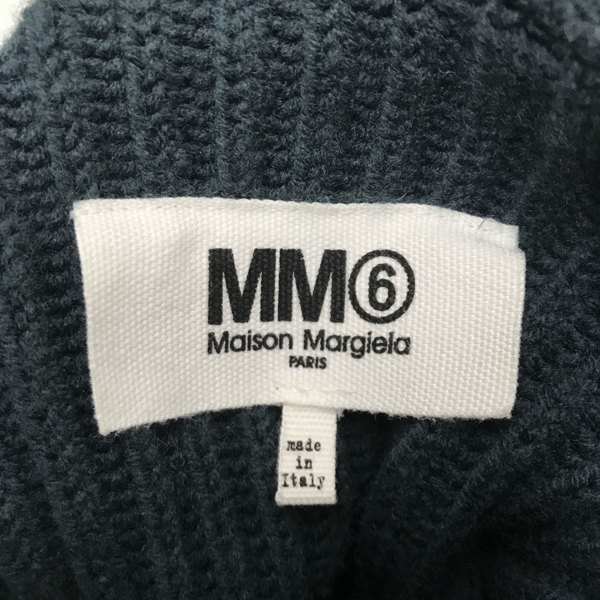 MM6 Maison Margielaマルジェラ ケーブルタートルネックニット MM6 MAISON MARGIELA＜エムエム6 メゾン マルジェラ