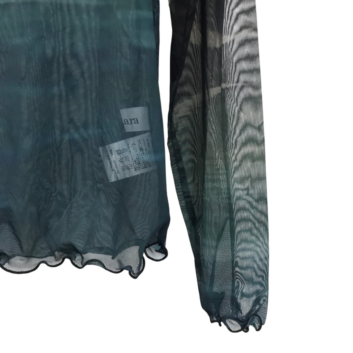 サハラ sahara H N Sheer Top シアーシャツ 01-TP202-23-01 グリーン sahara(サハラ) H N Sheer Topシアーシャツ01-TP202-23-01 01