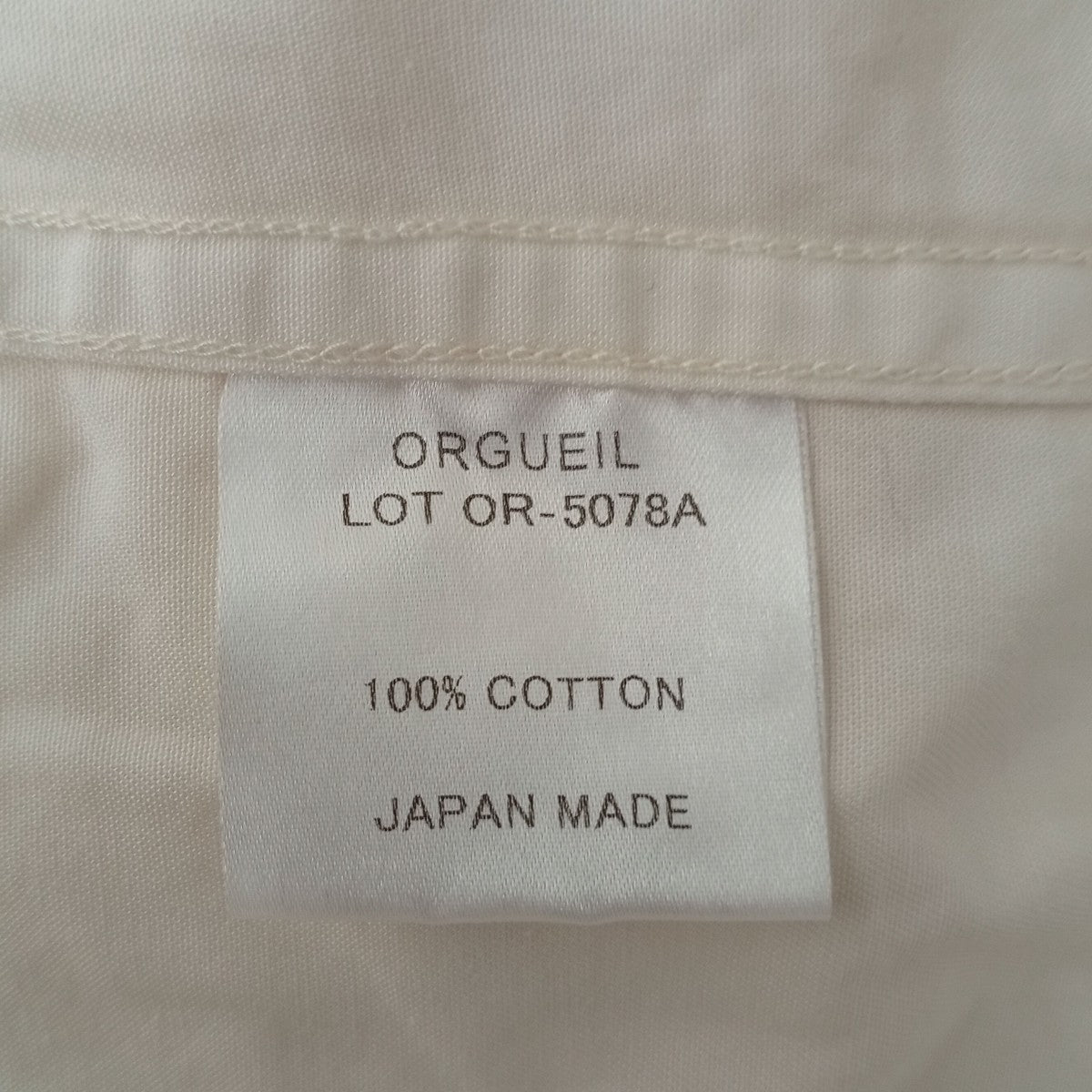ORGUEIL Work ShirtシャツOR-5078A 古着・中古-4枚目のアイテム画像