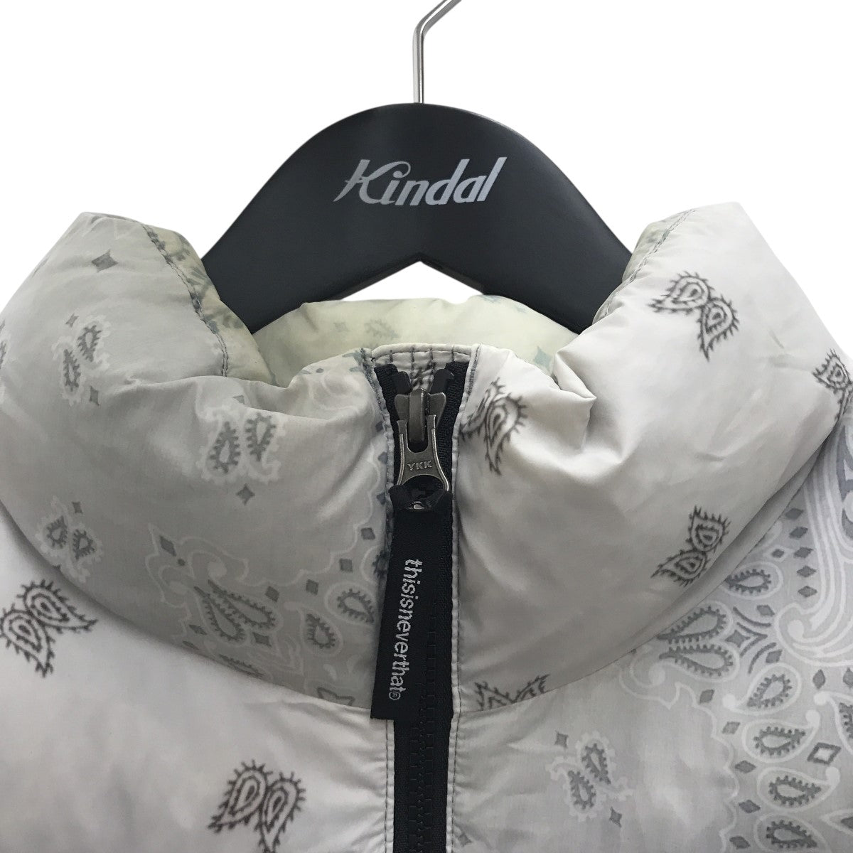 thisisneverthat ダウンジャケット L グレー thisisneverthat ダウン