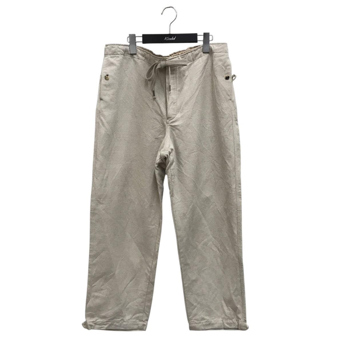 HEUGN キャンバスシャーリングオーバーパンツTROUSER037 古着・中古-1枚目のアイテム画像