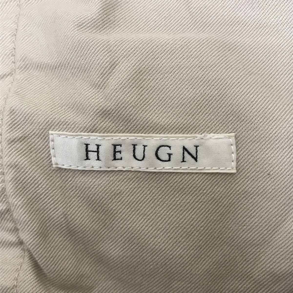 HEUGN キャンバスシャーリングオーバーパンツTROUSER037 古着・中古-4枚目のアイテム画像