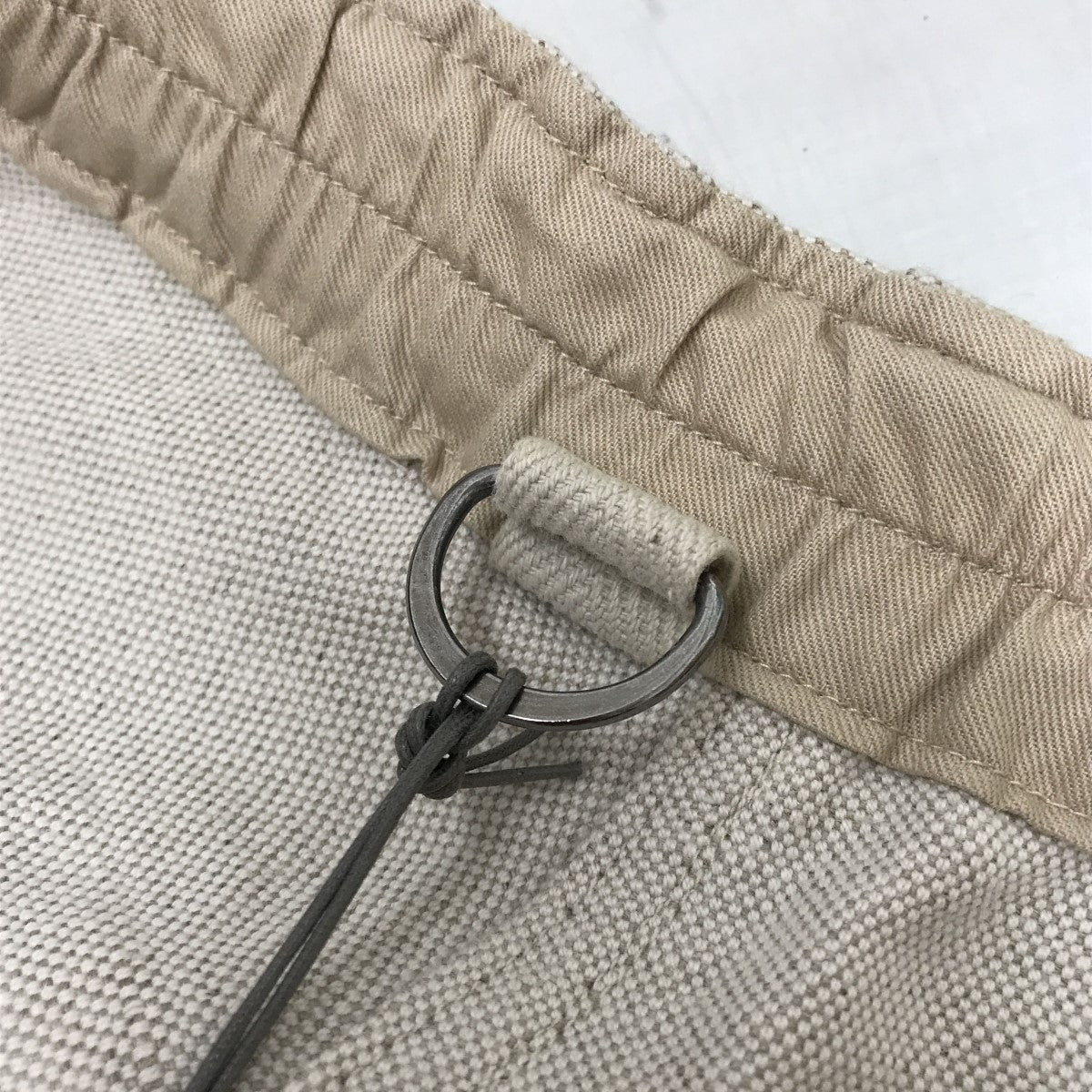 HEUGN キャンバスシャーリングオーバーパンツTROUSER037 古着・中古-6枚目のアイテム画像