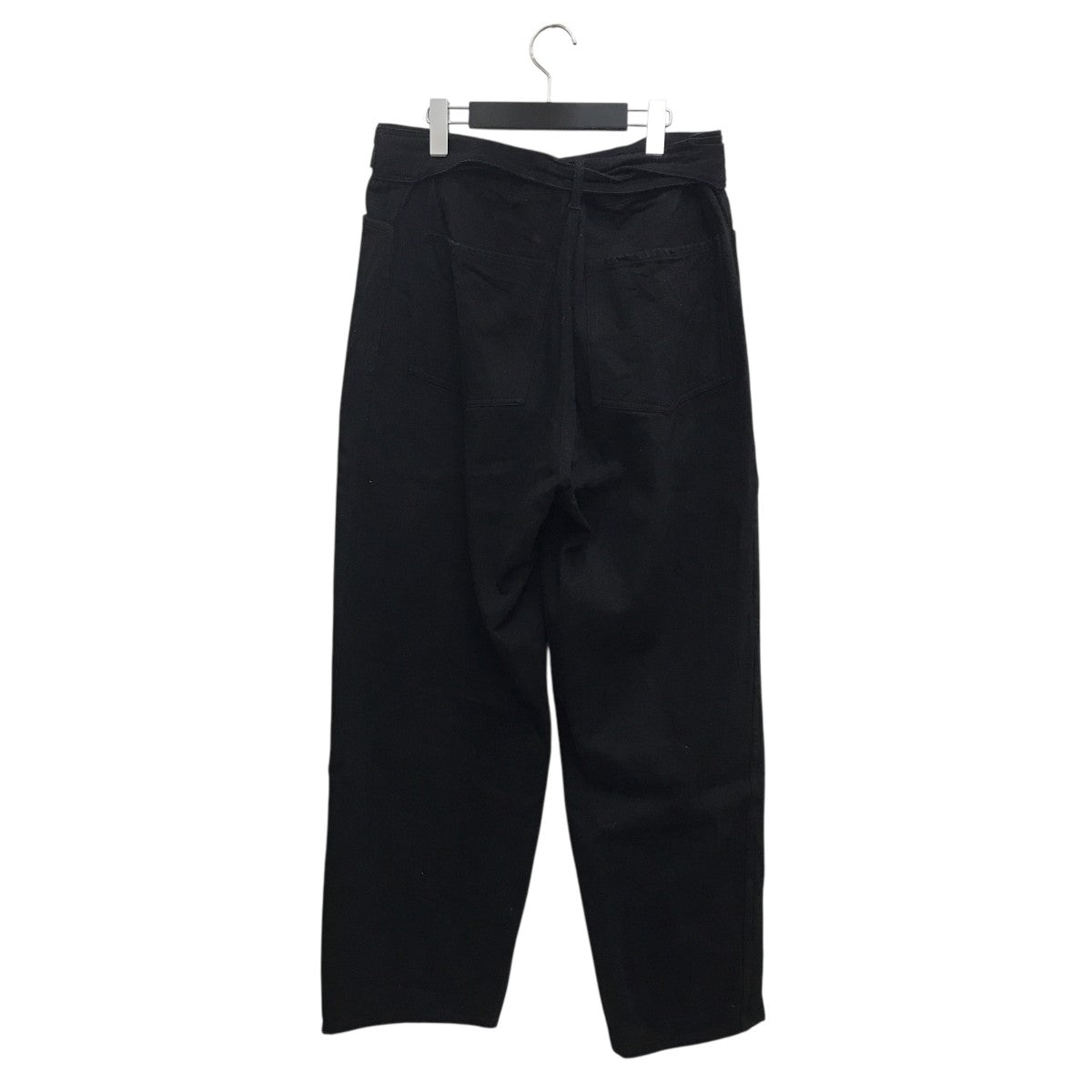 COMOLI デニム ベルテッドパンツ24AW サイズ1 COMOLI (コモリ) デニム ベルテッドパンツ