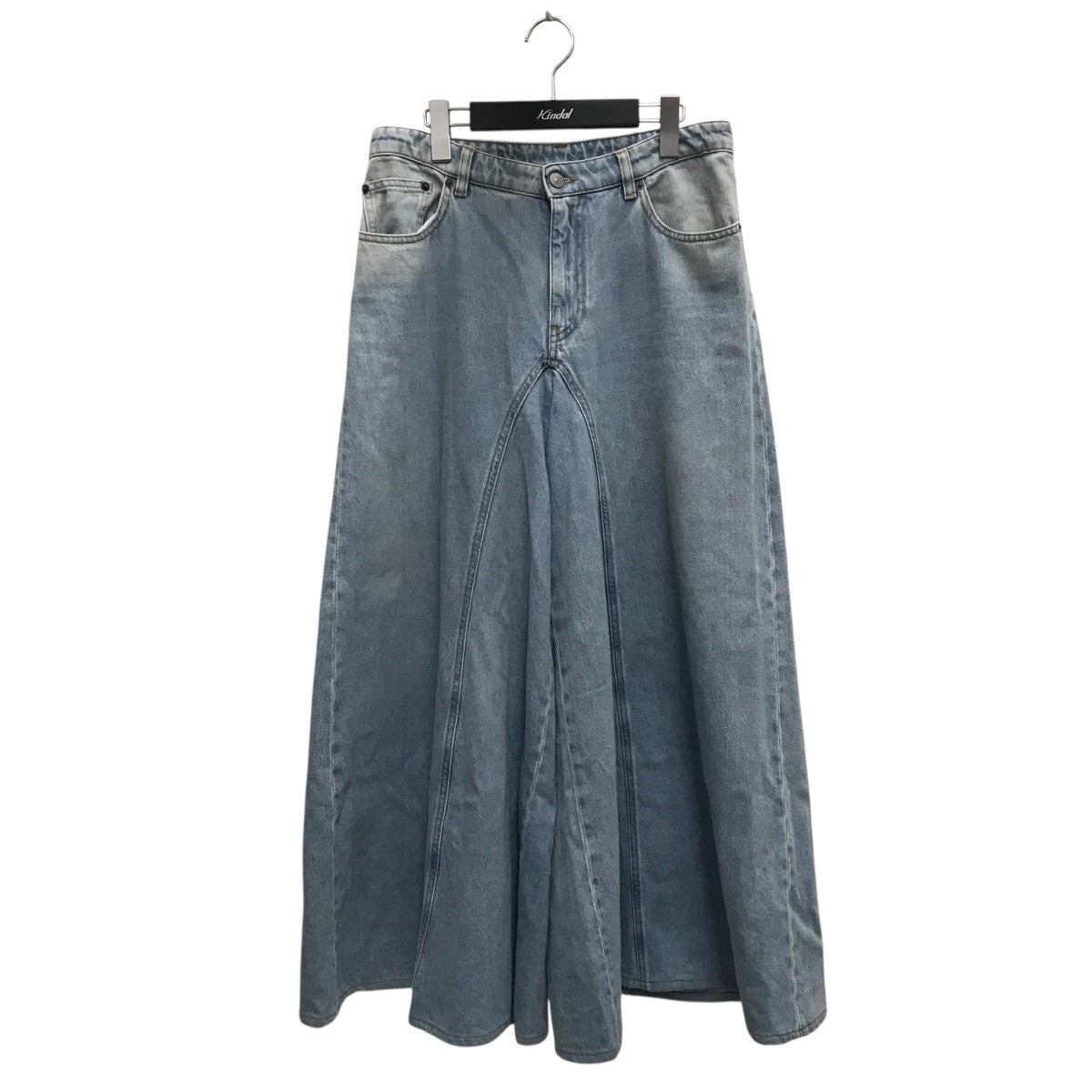 MM6 Maison Margiela 19SSワイドレッグデニムデニムパンツS32LA0173 古着・中古-1枚目のアイテム画像
