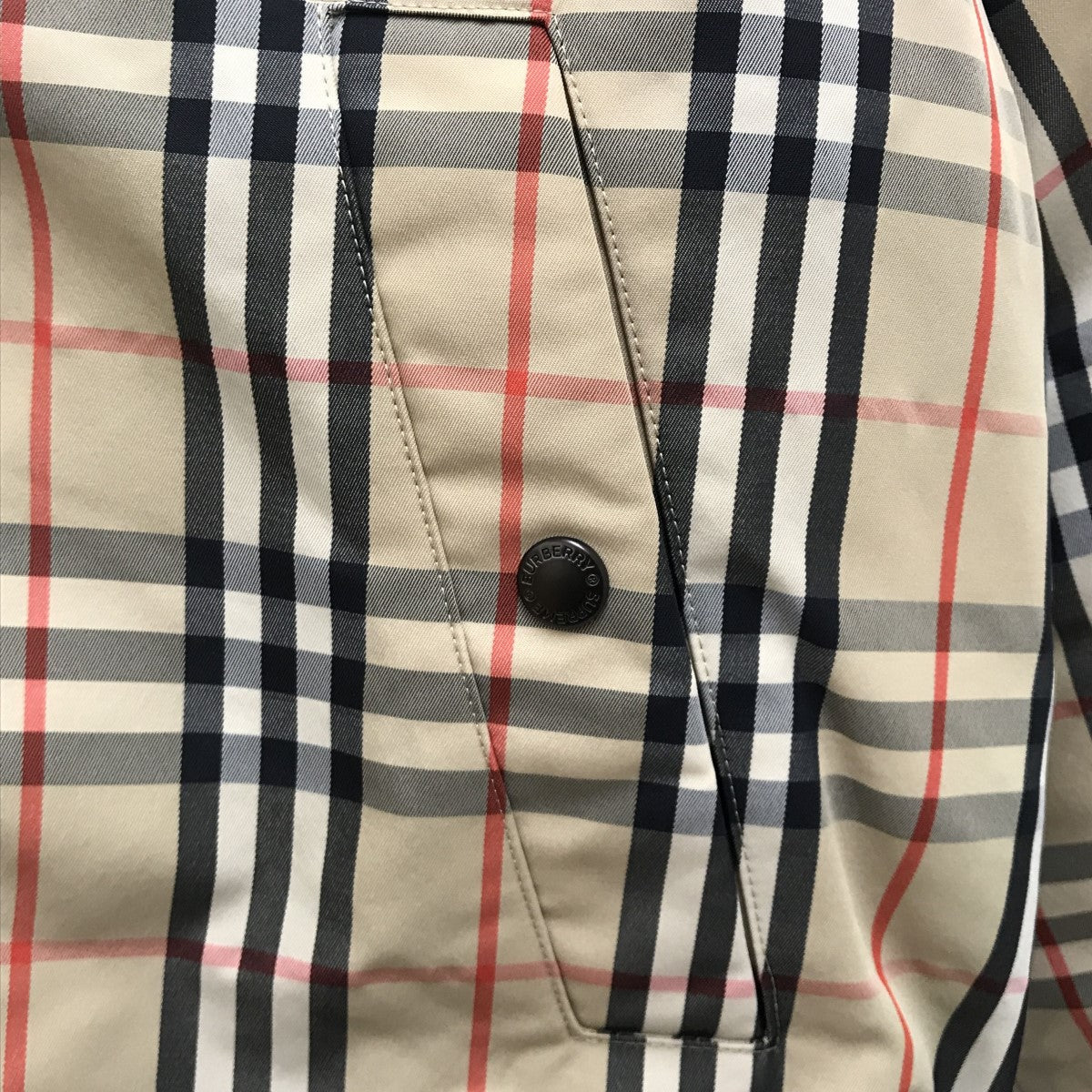 Supreme×BURBERRY 22SSShearling Collar Down Puffer Jacketダウン