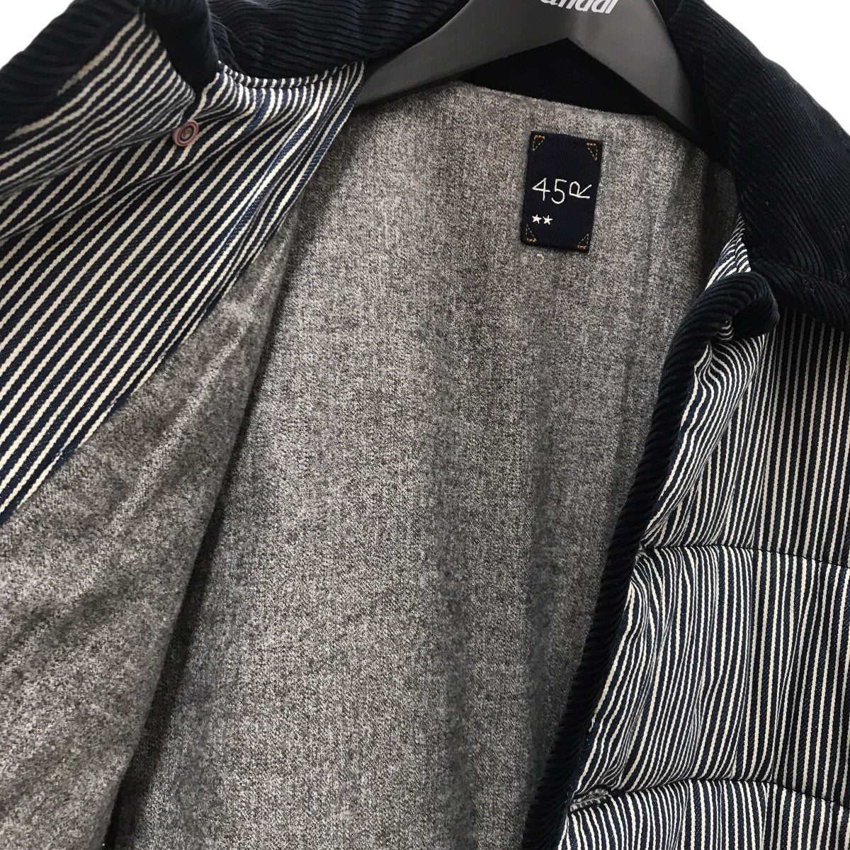 45R(フォーティファイブアール) ヒッコリー小麦デニムキルトの908