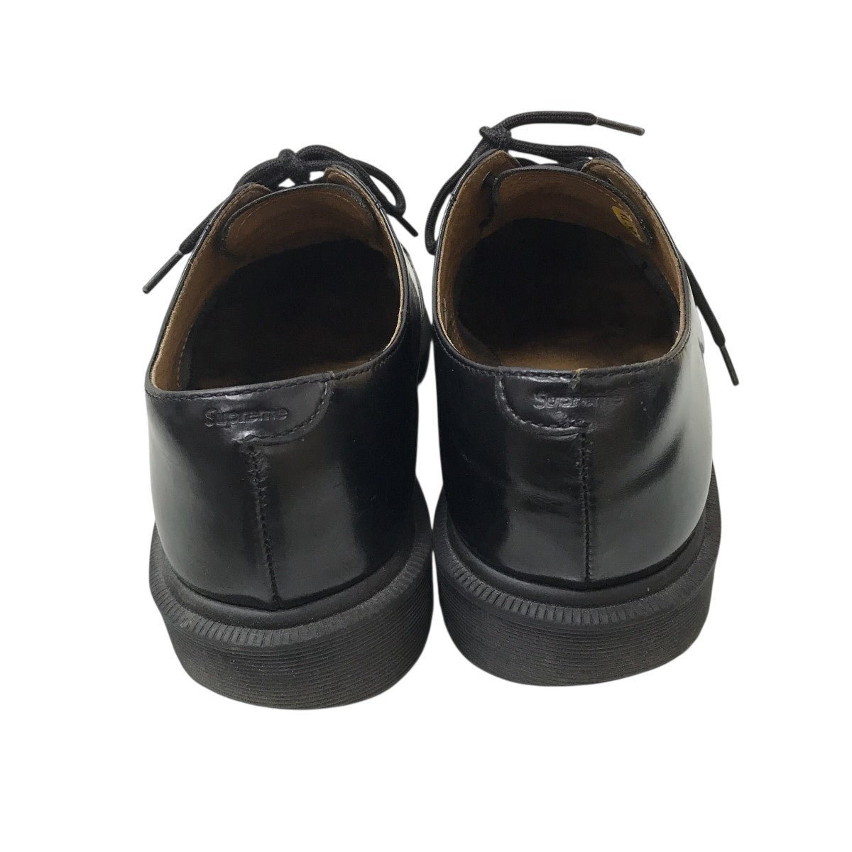 Supreme×Dr．Martens SPLIT TOE 5-EYE SHOE BLACKレザーシューズ