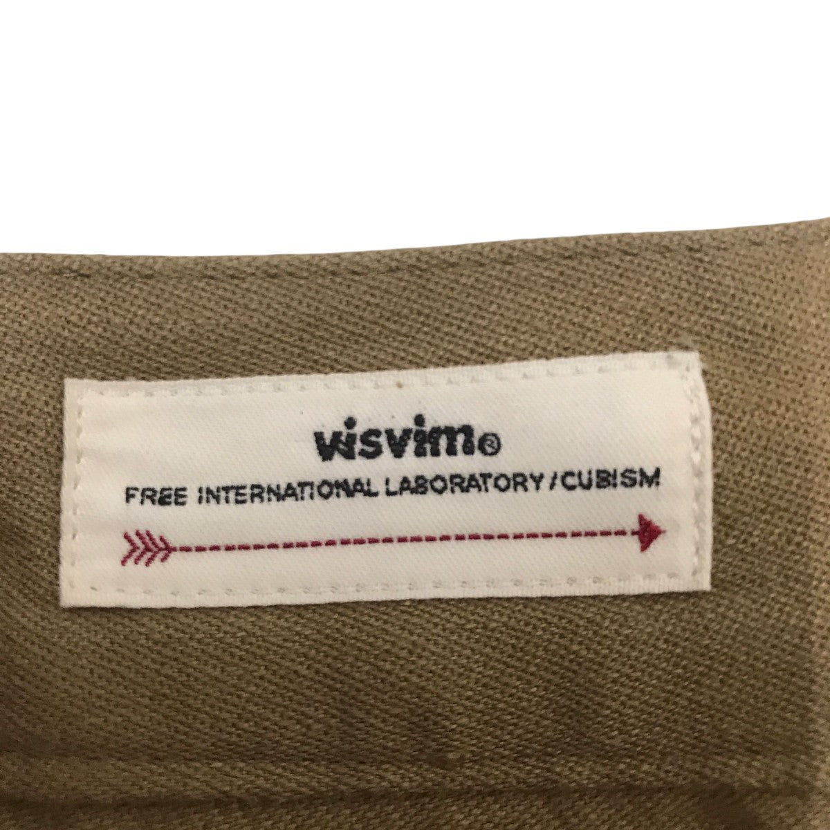VISVIM ALDA PANTS L Wベイカーパンツ0122105008015 古着・中古-4枚目のアイテム画像