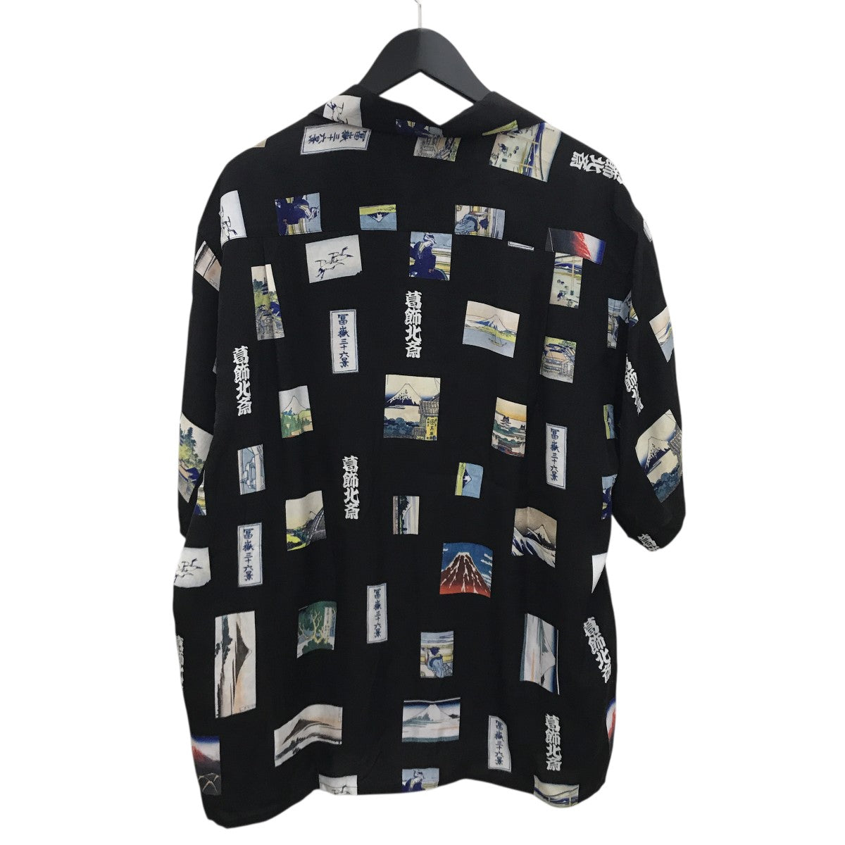 WACKO MARIA 葛飾北斎 HAWAIIAN SHIRTアロハシャツHOKUSAI-WM-HI01 古着・中古-2枚目のアイテム画像