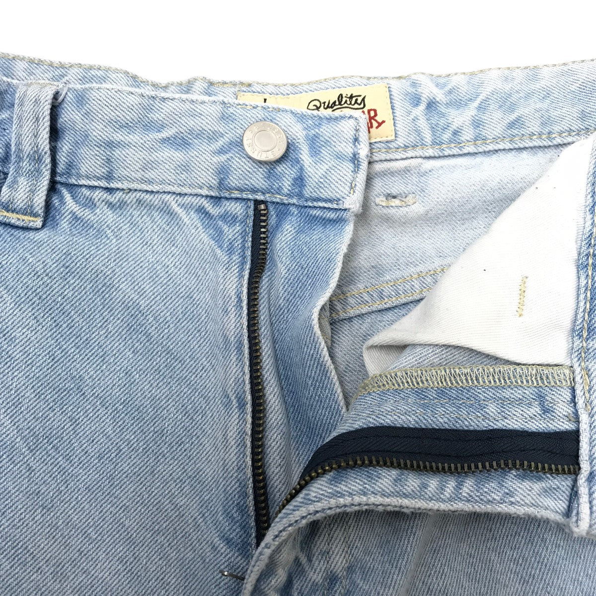 Stussy ライトブルー ワイドパンツ STUSSY ステューシー パンツ メンズ Denim Double Knee ( stussy