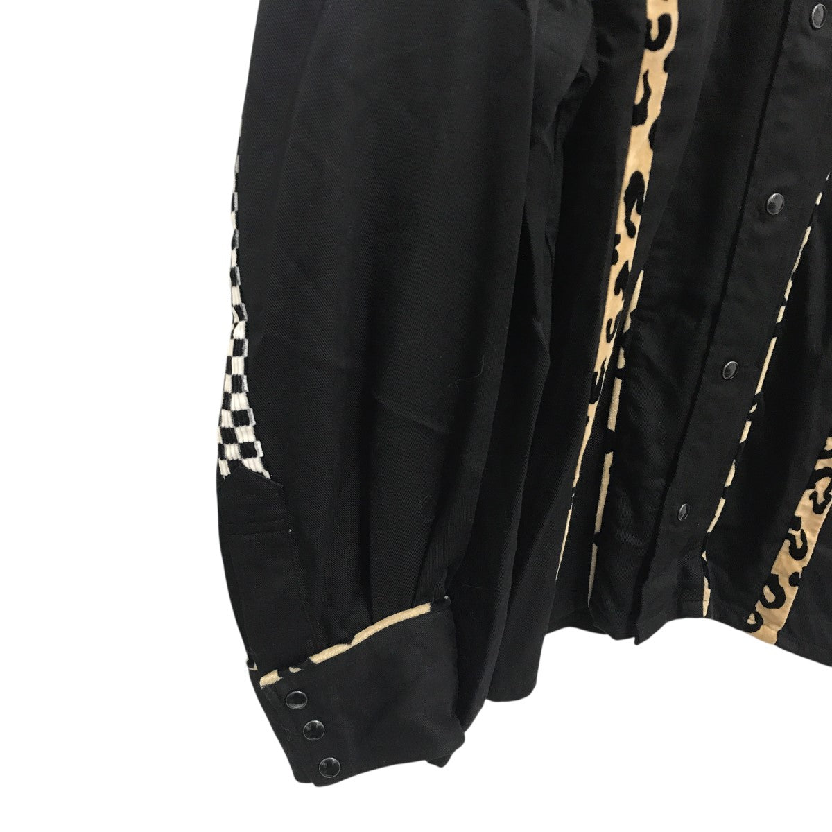 WACKO MARIA(ワコマリア) WESTERN SHIRT L S (TYPE-3)レオパード