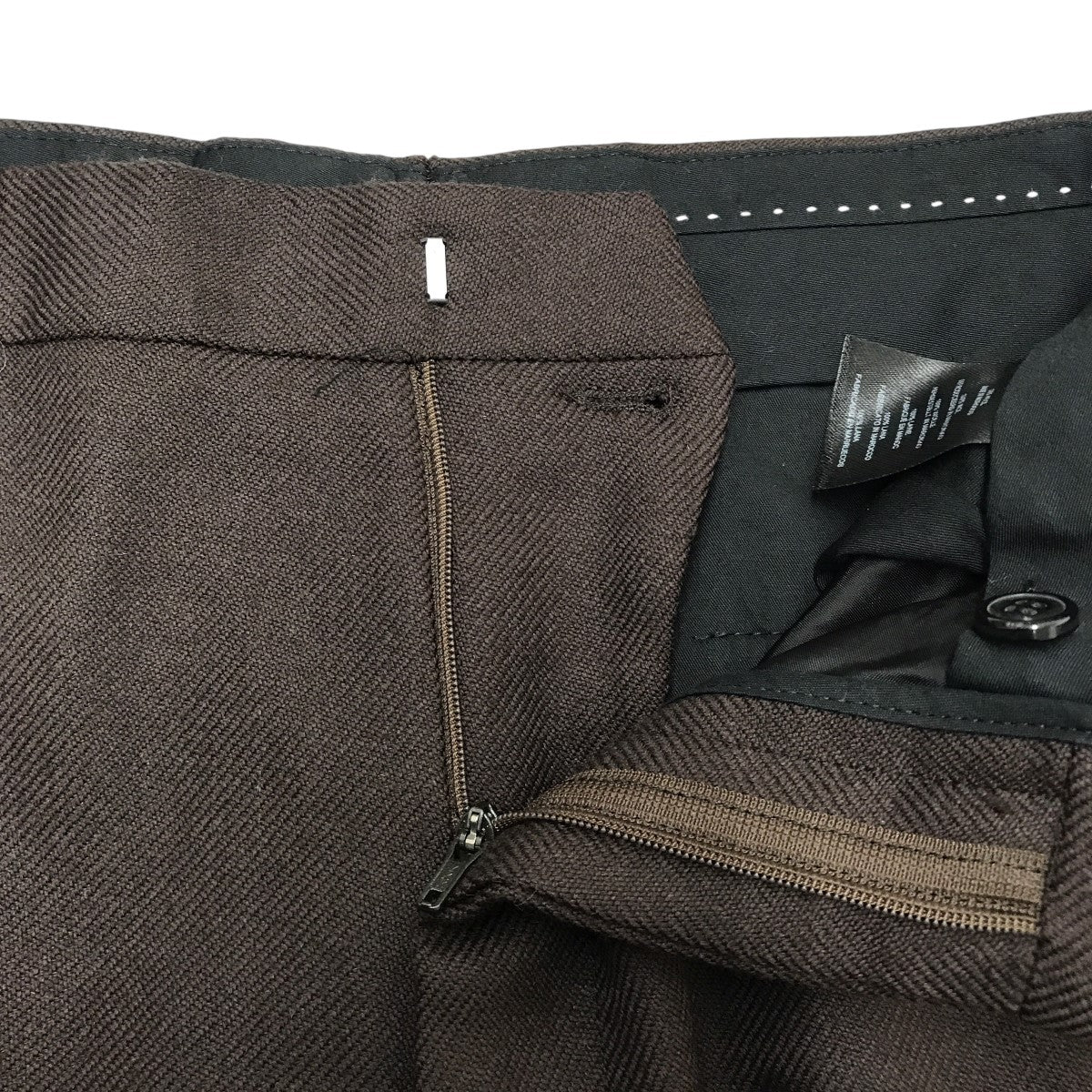 DRIES VAN NOTEN(ドリスヴァンノッテン) スラックス ブラウン