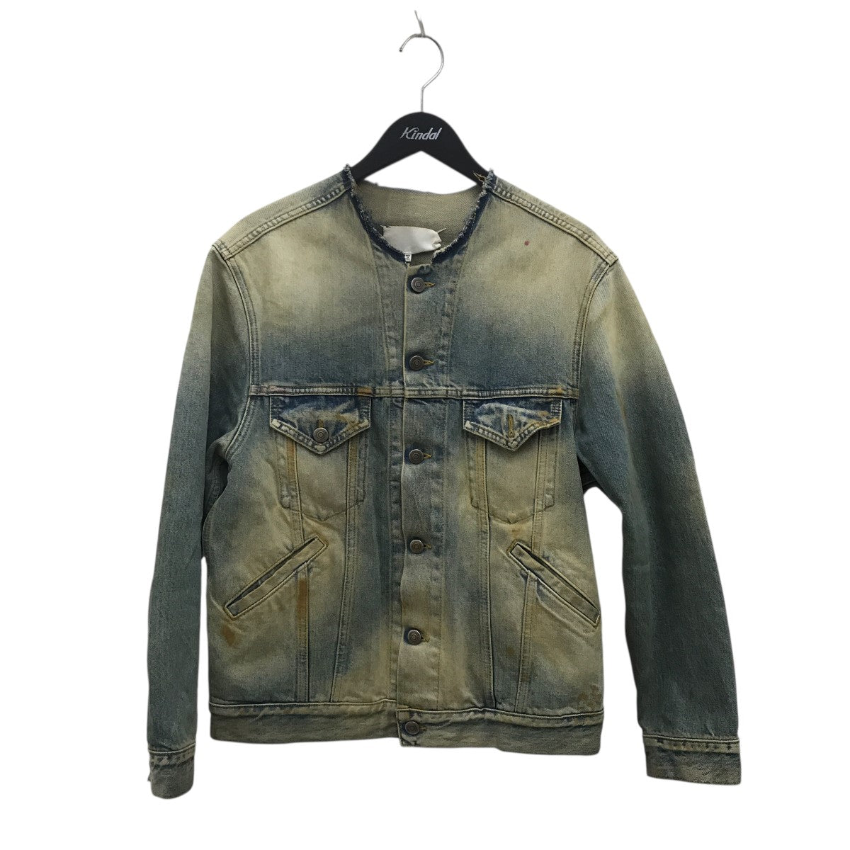 Maison Margiela(メゾンマルジェラ) 加工ノーカラーデニム