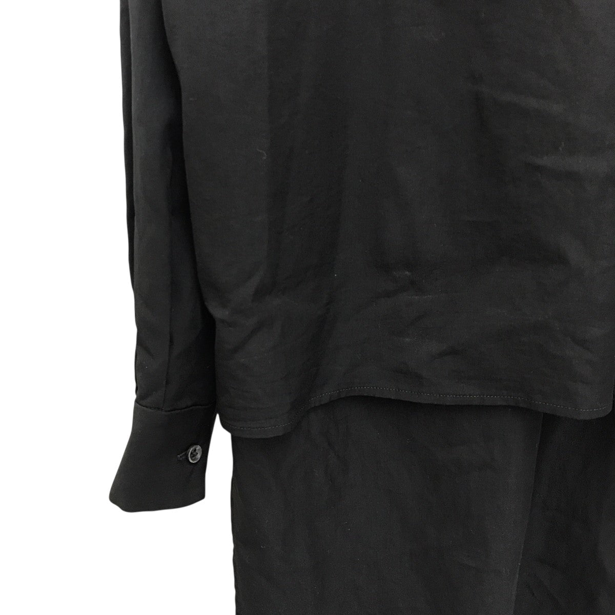 ETHOSENS(エトセンス) レイヤードシャツ ブラック サイズ 1｜【公式