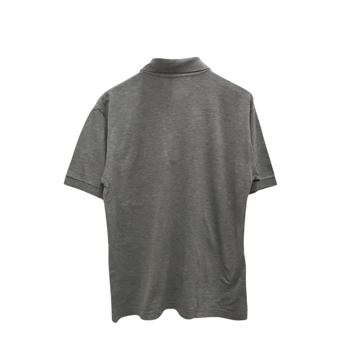 HERMES グレー ポロシャツ HERMES - HERMES エルメス ポロシャツ L グレー 【古着】【中古