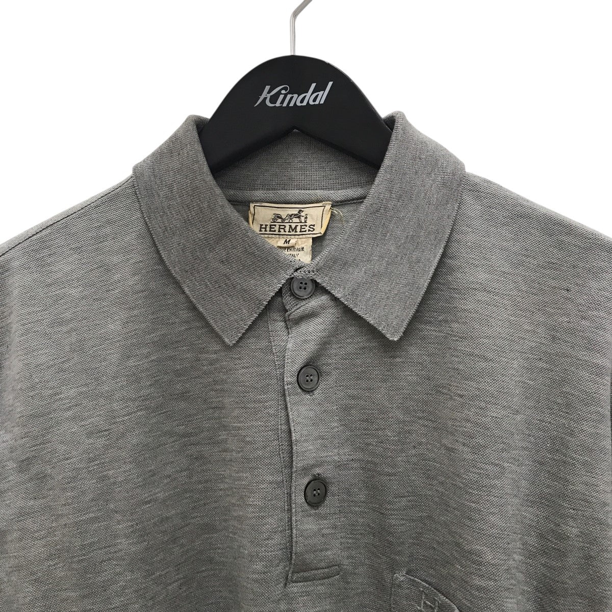 HERMES ポロシャツ 古着・中古-4枚目のアイテム画像
