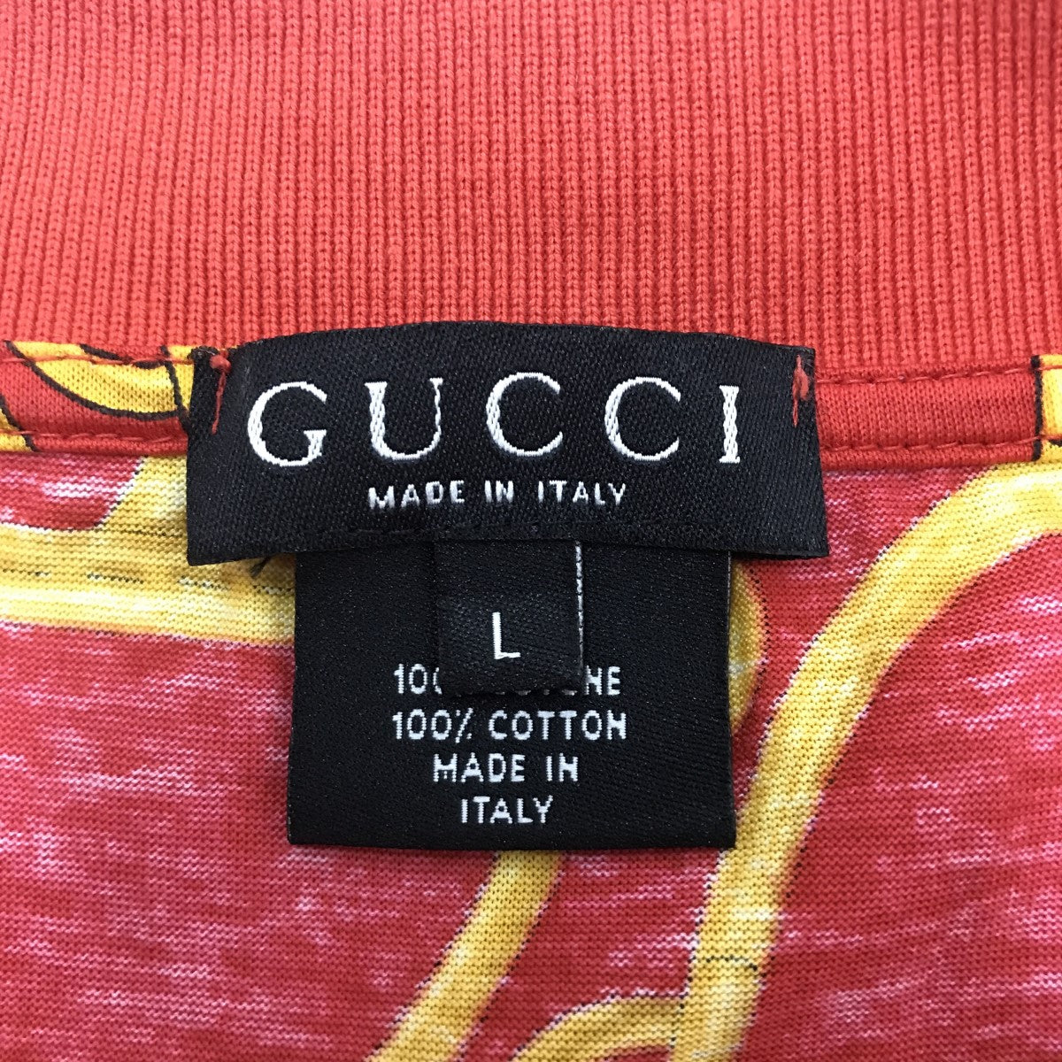 ☆GUCCI 赤 ポロシャツ GUCCI(グッチ) ポロシャツ レッド サイズ L｜【公式】カインド