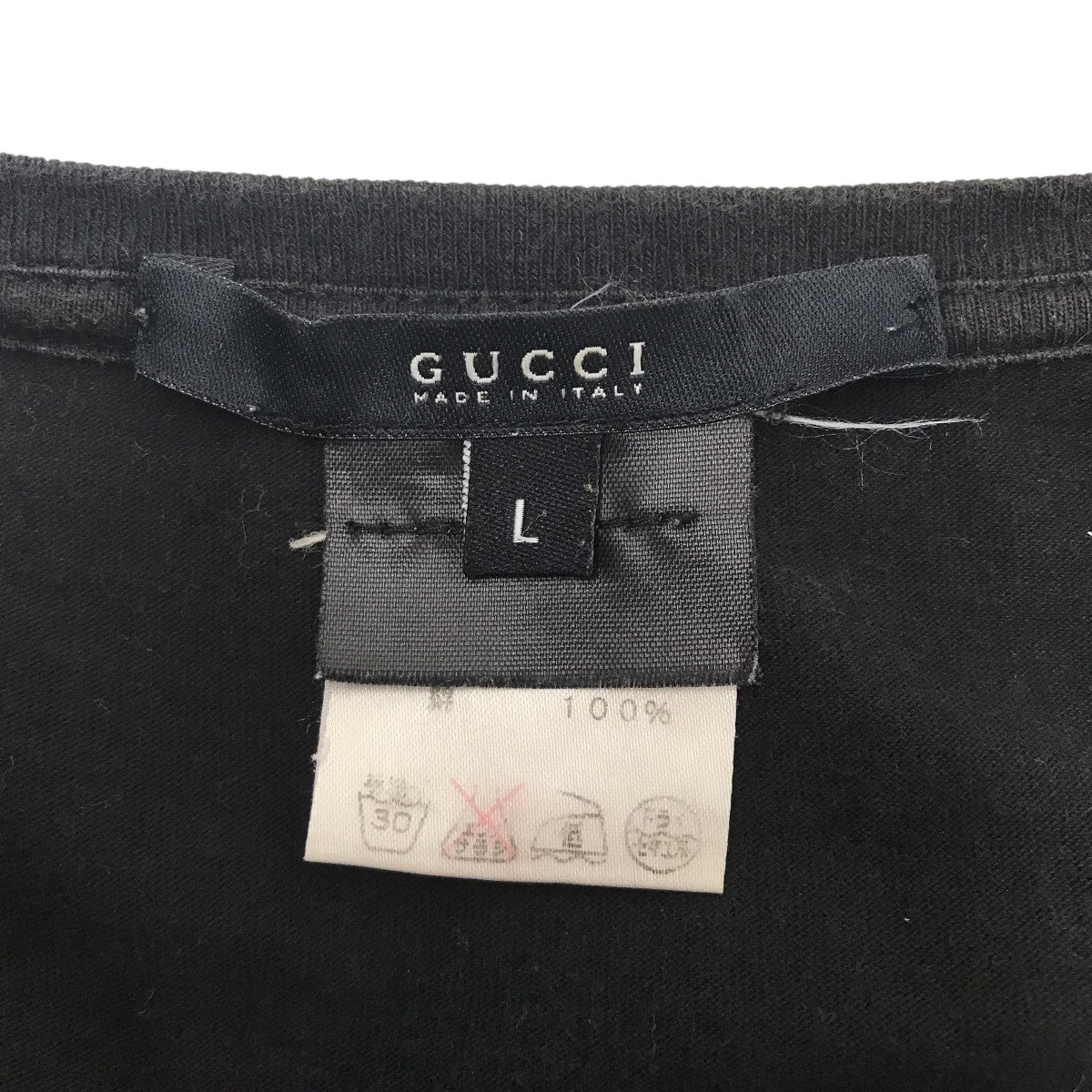GUCCI VネックTシャツ090458.25411 古着・中古-3枚目のアイテム画像