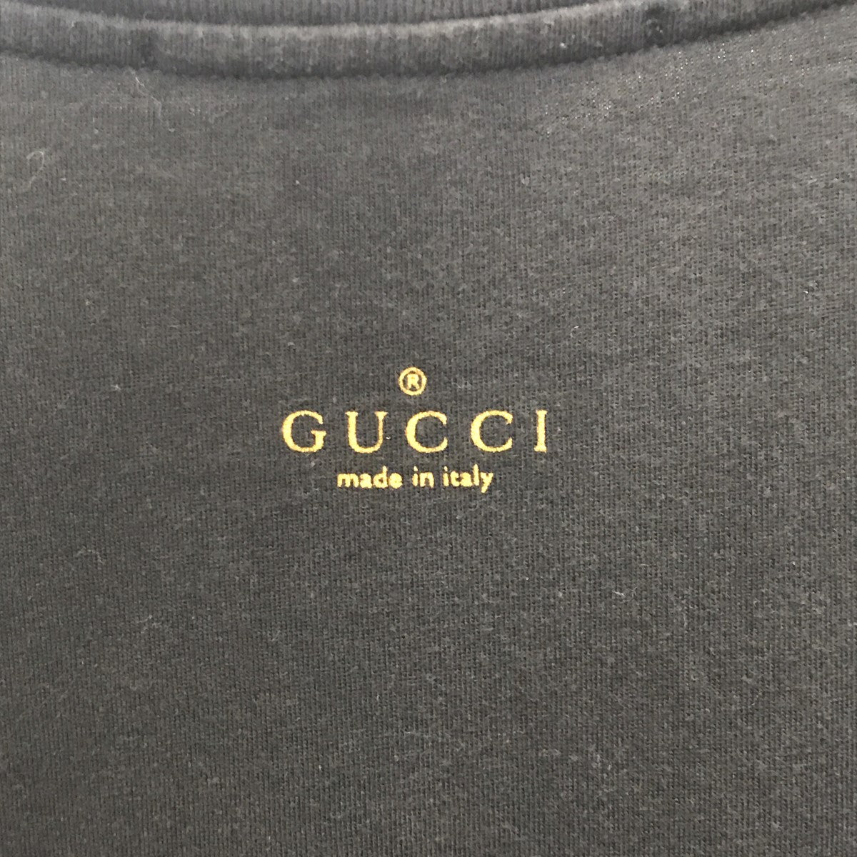 GUCCI VネックTシャツ090458.25411 古着・中古-4枚目のアイテム画像