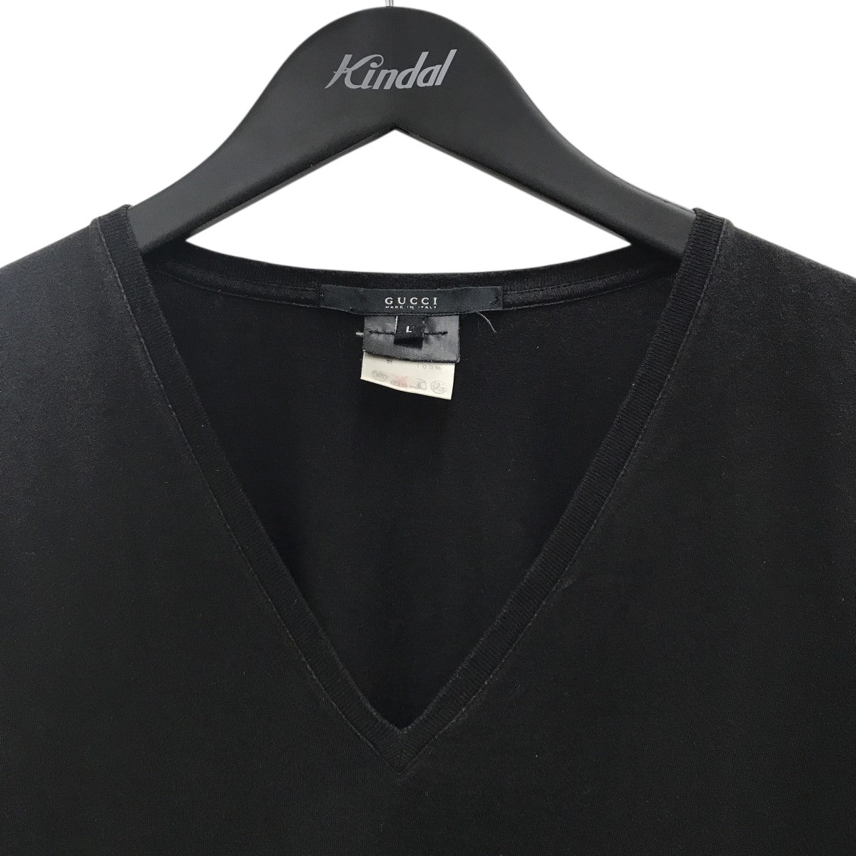 GUCCI VネックTシャツ090458.25411 古着・中古-5枚目のアイテム画像