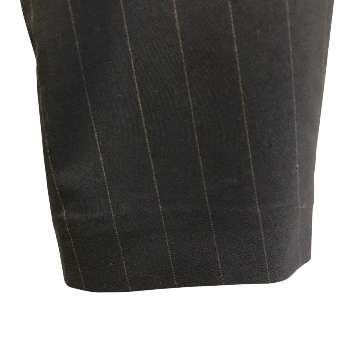 UJOH(ウジョー) 2BS Belt JacketストライプテーラードジャケットM761