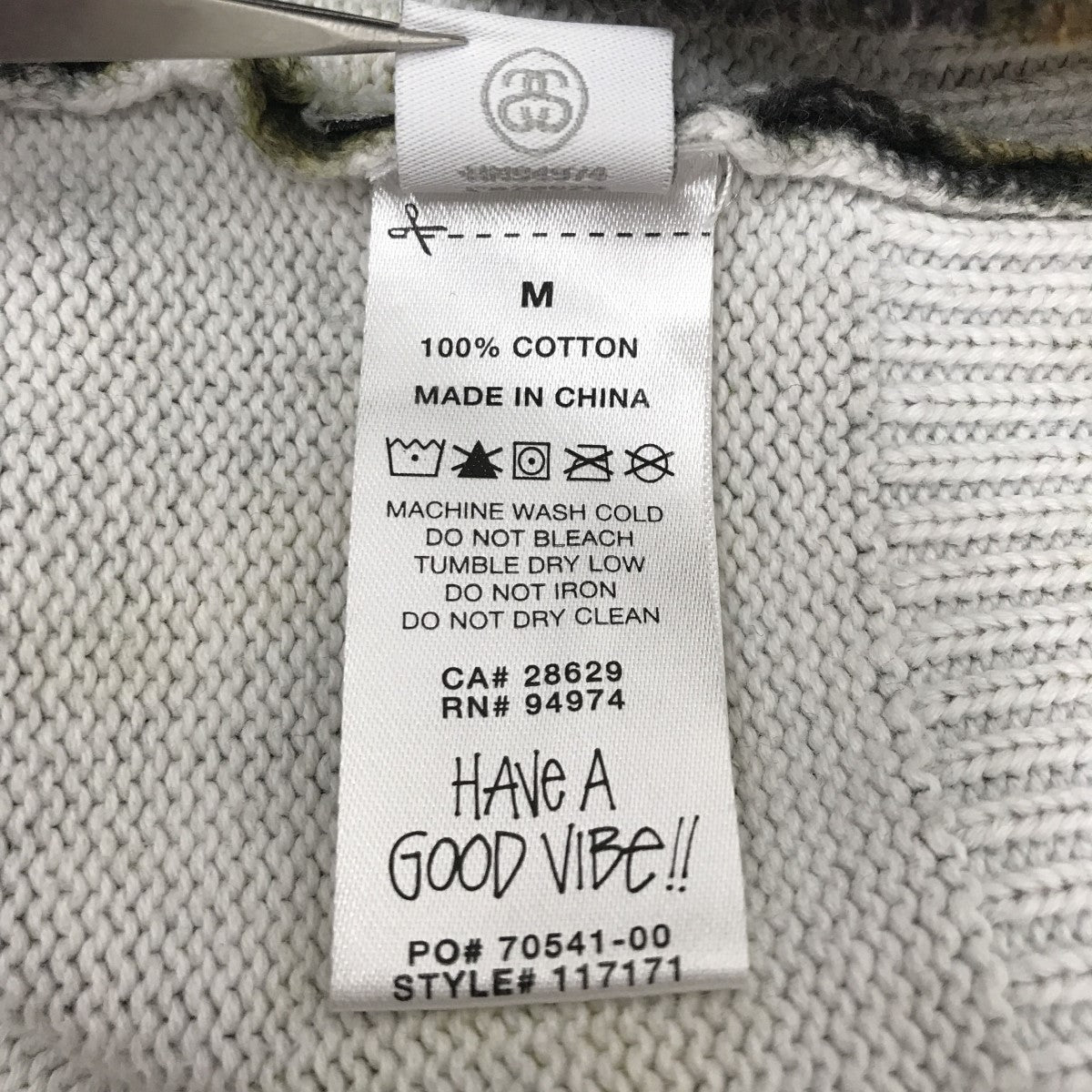 stussy ニット117171 古着・中古-4枚目のアイテム画像