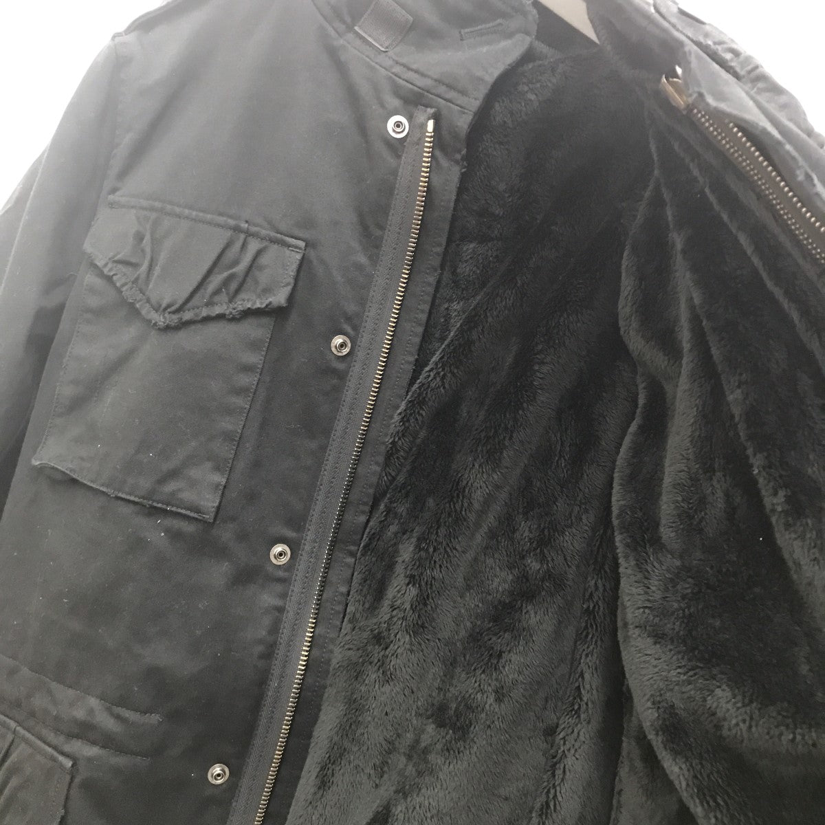 wjk(ダブルジェイケイ) M66 デストロイ加工 ライナー付きジャケット101