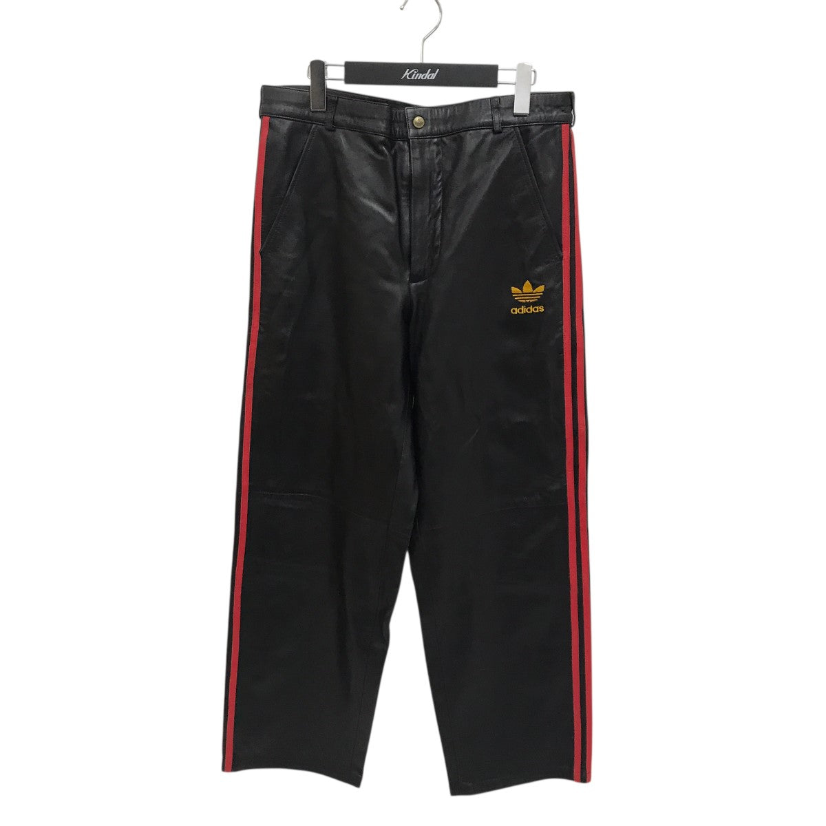adidas(アディダス) レザーセットアップジャージ ブラック