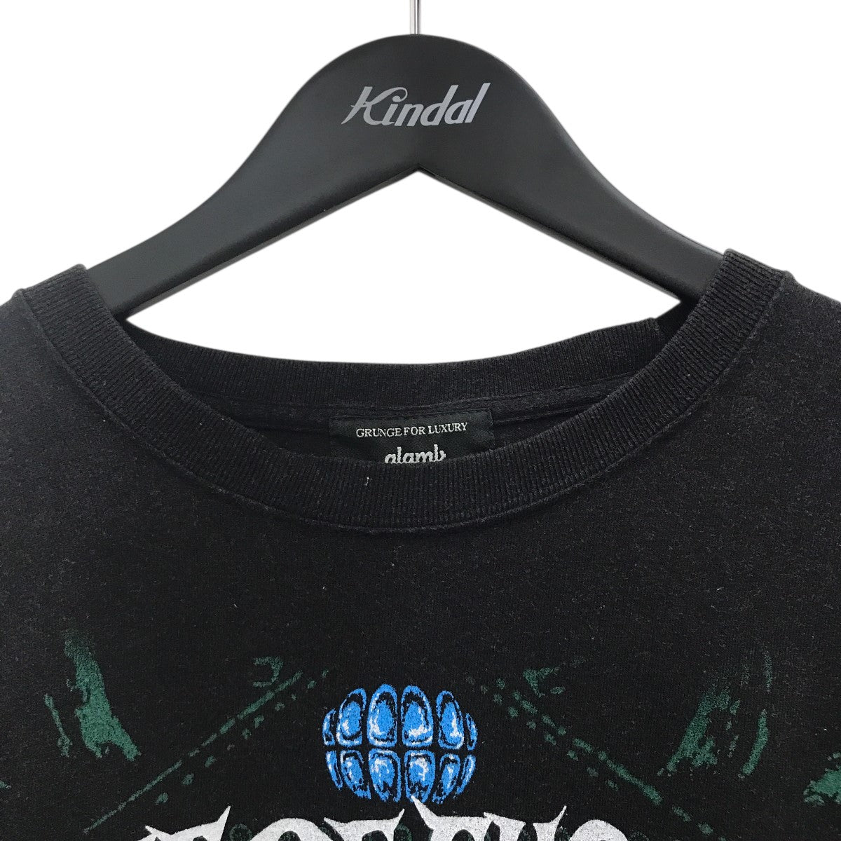 呪術廻戦 KINGLYMASK　ロングTシャツ ブラック　ポップアップストア限定 呪術廻戦ポップアップショップ｜商品情報