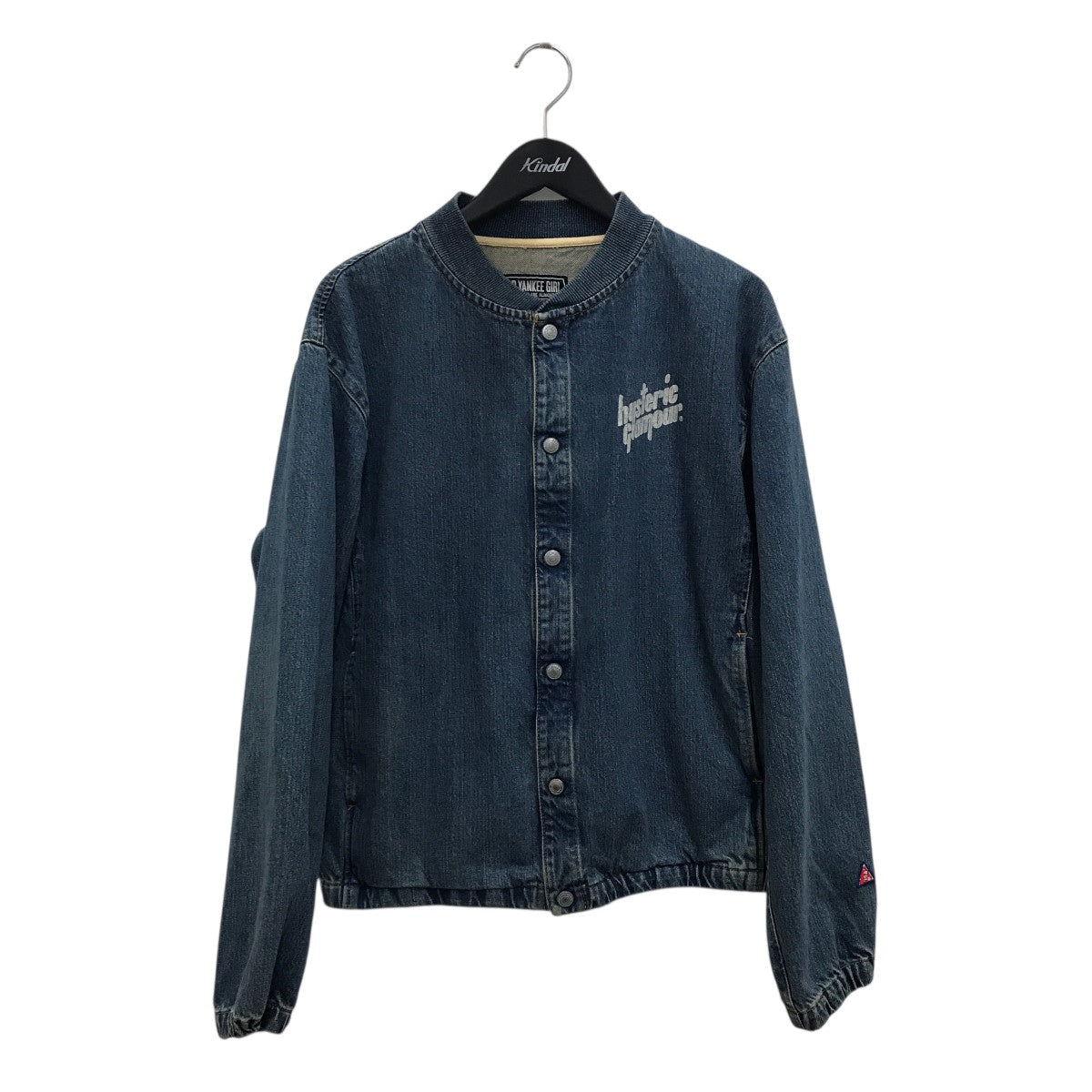 425 HYSTERIC GLAMOUR デトロイトガール リブウールジャケット 5601000689025576_01_7442w.jpeg