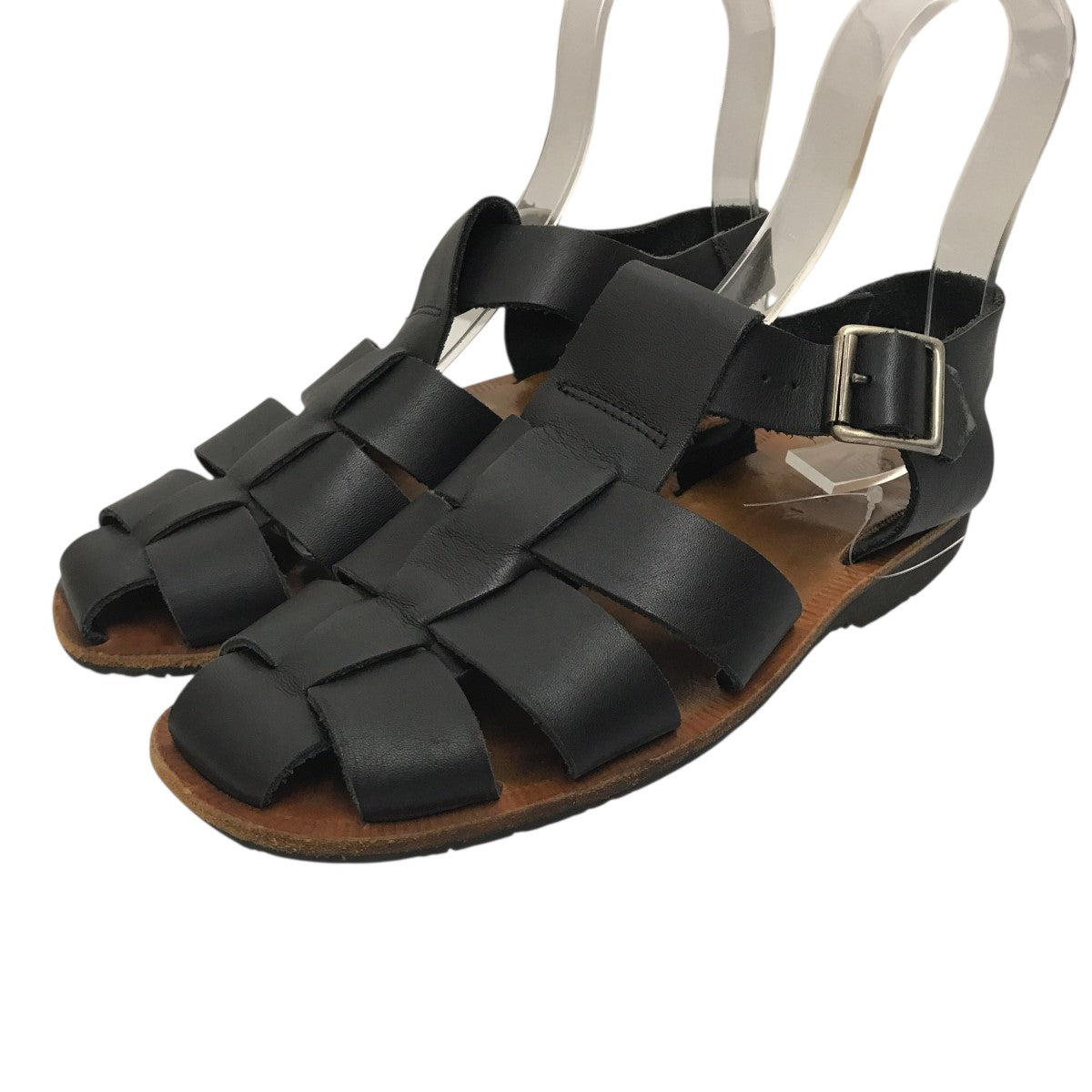 PARABOOT(パラブーツ) グルカサンダル ブラック サイズ 7