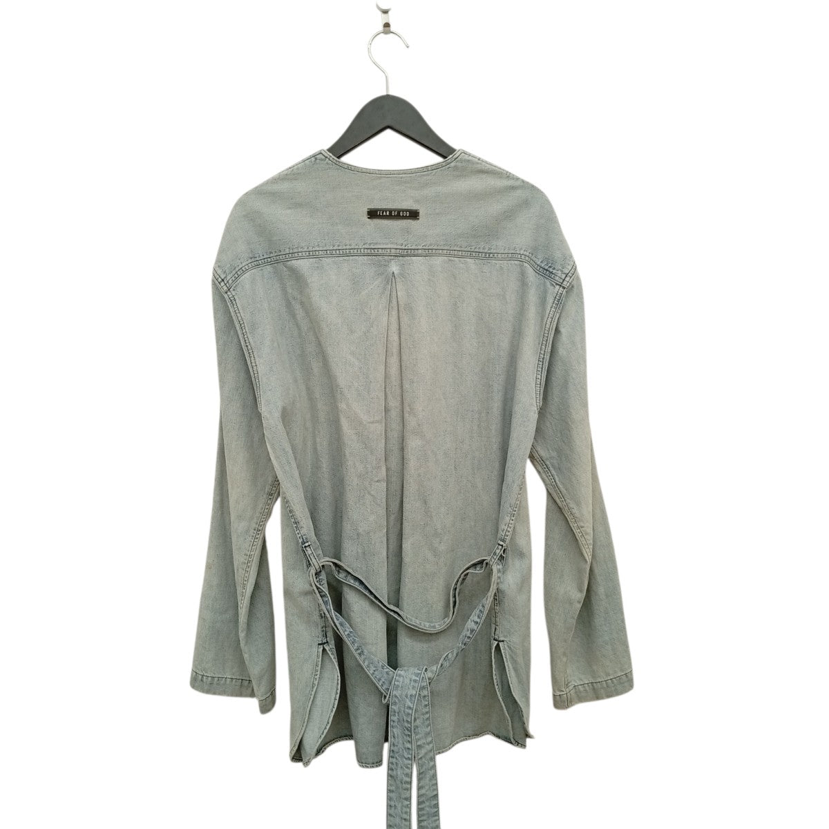 Sixth Collection Denim Belted Kimono Jacket USED加工デニムガウン6S19-2000