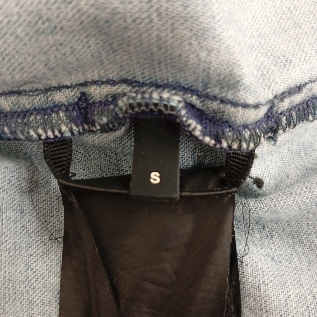Sixth Collection Denim Belted Kimono Jacket USED加工デニムガウン6S19-2000