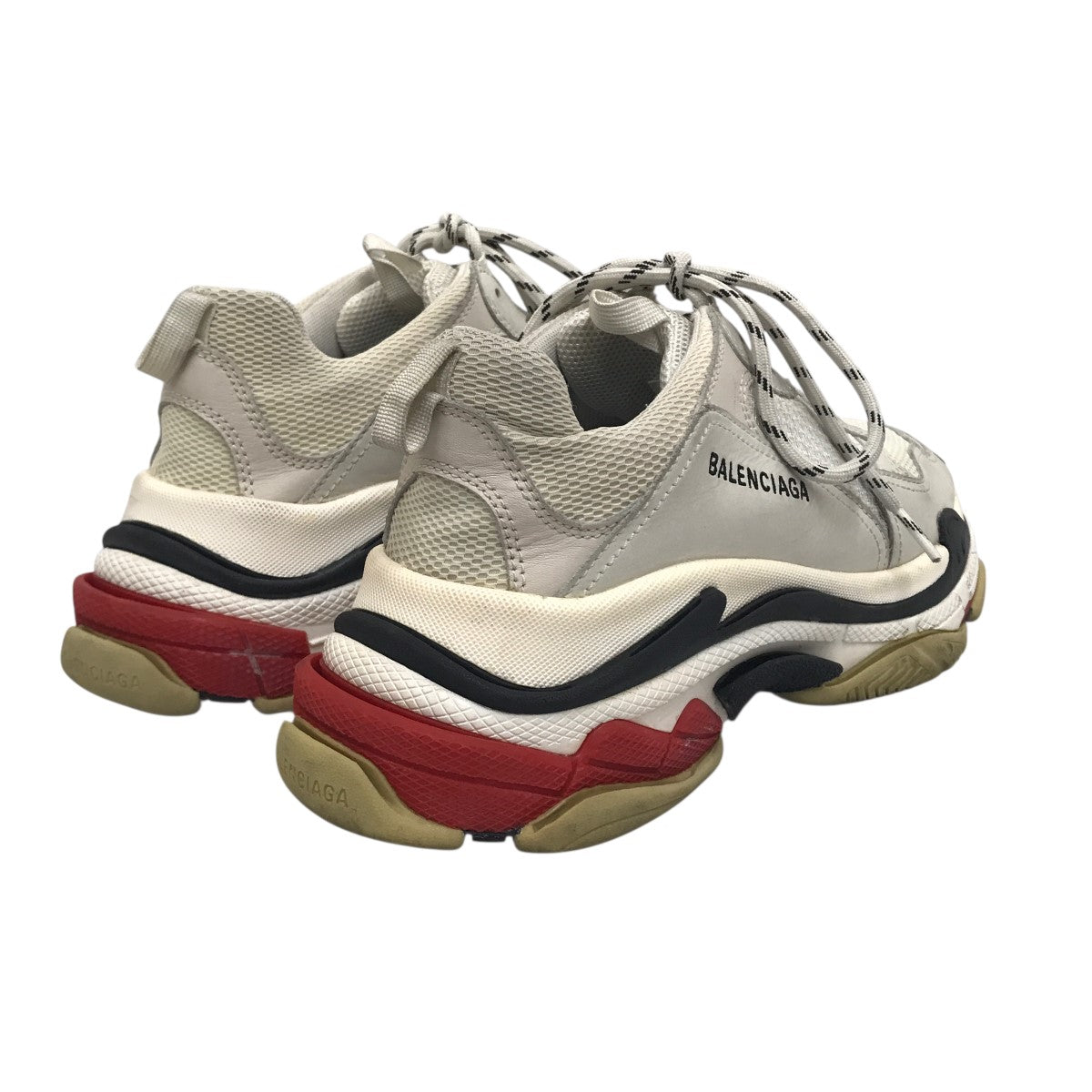k*i様 【中古】BALENCIAGA Triple S スニーカー 42 BALENCIAGA(バレンシアガ) triple sスニーカー ブラック サイズ