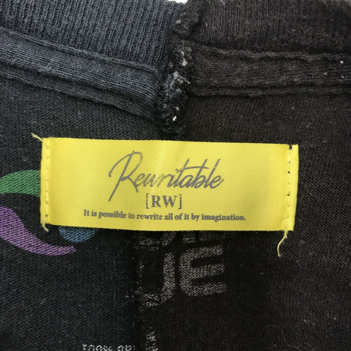 Rewntable ドッキングカットソー 古着・中古-3枚目のアイテム画像